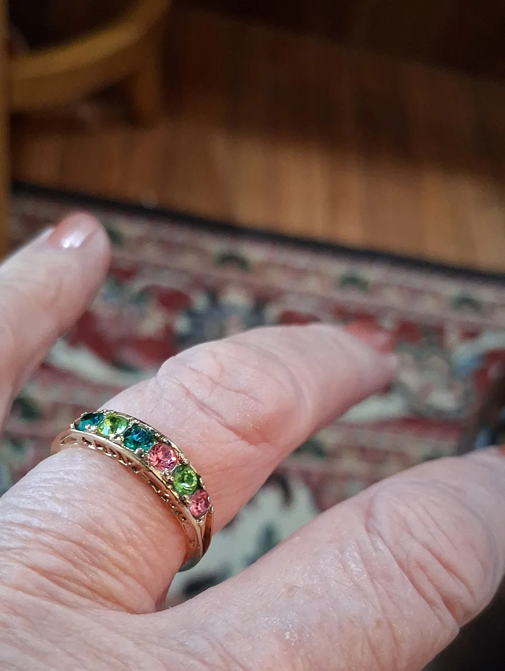 I Love You Ring Sz 8